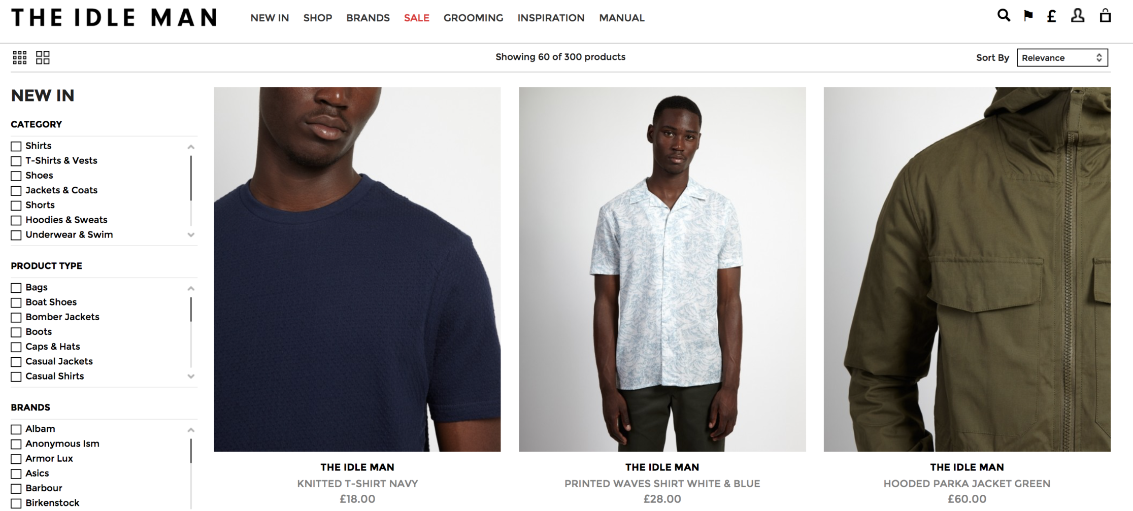 10 Mens Online Fashion Retailers - TOAD